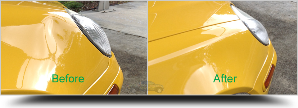 Paintless-Dent-Removal-Fender-SLK-Lake-Worth-PalmBeachDentRepair